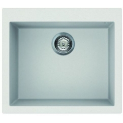 Zlewozmywak Elleci QUADRA 105 bianco titano 68